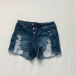 Hollister High-rise Boyfriend Jean Shorts